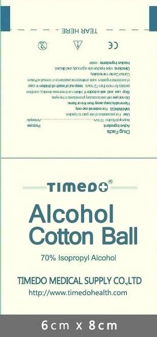 Alcohol Cotton Ball